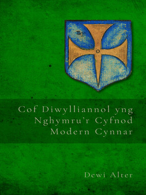 cover image of Cof Diwylliannol yng Nghymru'r Cyfnod Modern Cynnar